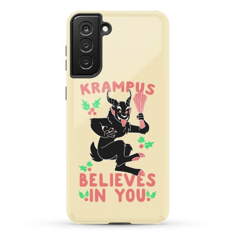 Krampus Believes in You Phone Case